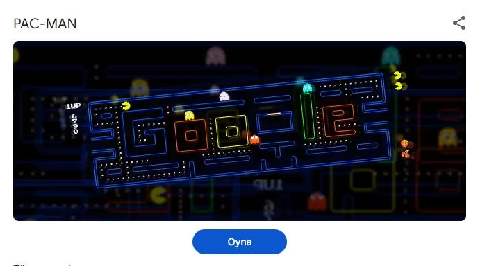 Google Pac-Man Oyunu – Efsanenin Doodle ile Dönüşü ve Oynama Rehberi